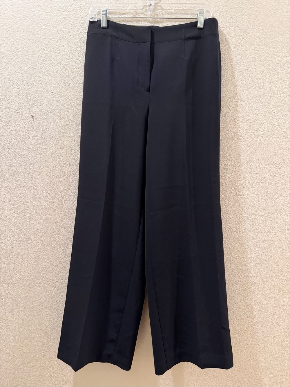 Ann Taylor Black Wide Leg Dress Pants Size 4 NWT